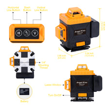 Load image into Gallery viewer, Angel Kiss 360° X 4D Self Levelling Laser Level