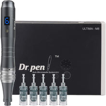 Load image into Gallery viewer, Dr.Pen Ultima M8 Microneedling Derma Pen with 5 Pcs 16 Pins Cartridges