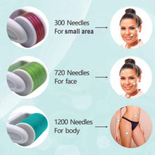 Load image into Gallery viewer, 4 in 1 Titanium Derma Roller Microneedling Kit