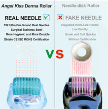 Load image into Gallery viewer, Angel Kiss Microneedling Derma Roller - 192 Stainless Steel Real Needles