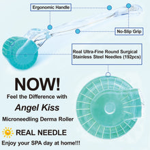 Load image into Gallery viewer, Angel Kiss Microneedling Derma Roller - 192 Stainless Steel Real Needles