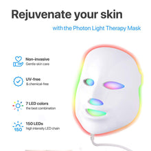 Load image into Gallery viewer, Angel Kiss 7 Color LED Light Therapy Mask
