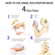Load image into Gallery viewer, Angel Kiss 7 Color LED Light Therapy Mask