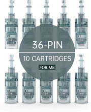 Load image into Gallery viewer, The Original Dr.Pen M8 & Angel Kiss M8 Pro Microneedling Pen Replacement Cartridges, 10 Pcs/Pack