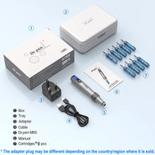 Load image into Gallery viewer, Dr.Pen Ultima M8S Microneedling Pen Professional Dermapen Kit with 9 Cartridges
