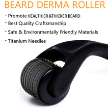 Load image into Gallery viewer, 540 Microneedling Beard Roller - Titanium Needles