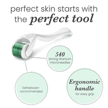 Load image into Gallery viewer, Angel Kiss Microneedle Derma Roller - 540 Titanium Needles 0.3mm
