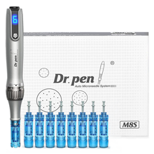 Load image into Gallery viewer, Dr.Pen Ultima M8S Microneedling Pen Professional Dermapen Kit with 9 Cartridges
