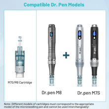 Load image into Gallery viewer, Dr.pen Ultima M8 / M7S Microneedling Pen Original Cartridges, Compatible with Angel Kiss M8 PRO,10Pcs / Pack
