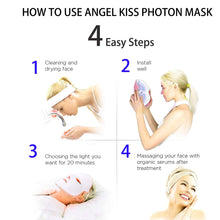 Load image into Gallery viewer, Angel Kiss 7 Color LED Light Therapy Mask
