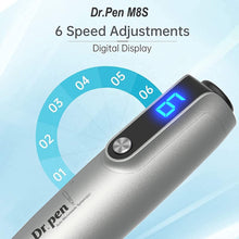 Load image into Gallery viewer, Dr.Pen Ultima M8S Microneedling Pen Professional Dermapen Kit with 9 Cartridges
